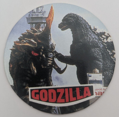 Godzilla vs Battra 29 New Cap Collection Menko Amada Card Toho 1995 Japan-image