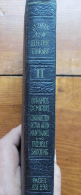 Audels ELECTRICAL Library II-1959 elec. trouble shooting- illustrated diagrams*-image