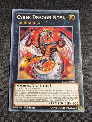 Yugioh - Cyber Dragon Nova LEDD-ENB30 1st Edition Common NM-image