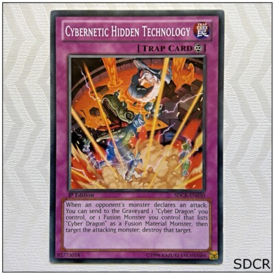 Cybernetic Hidden Technology - SDCR-EN030 - Common 1st Edition Yugioh-image