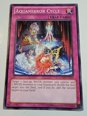 Aquamirror Cycle GAOV-EN079 Common Unlimited Yugioh-image