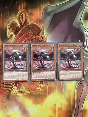 OP02-EN018 x3 Cyber Dragon Core Common Yugioh Card-image
