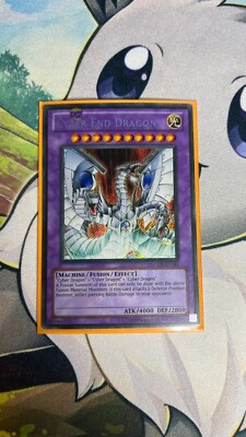 YUGIOH Cyber End Dragon SECRET RARE NEAR MINT LCGX-EN181 NM-image