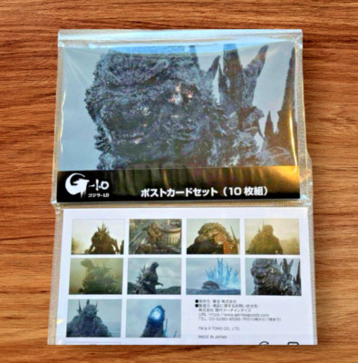 Godzilla -1.0 Movie Commemorative  Post Card   10 pcs Set   from  Japan-image