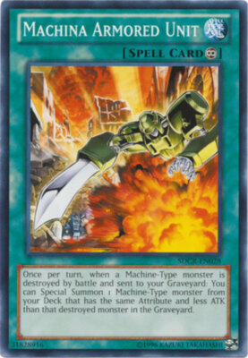 Machina Armored Unit - SDCR-EN028 - Common - Unlimited Edition x1 - Near Mint-image