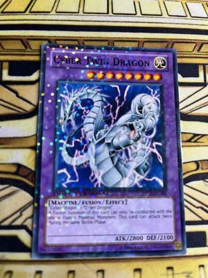 Yugioh Cyber Twin Dragon DT03-EN085 Parallel Rare-image