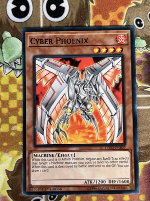 Yugioh Cyber Phoenix LEDD-ENB07 Single-image