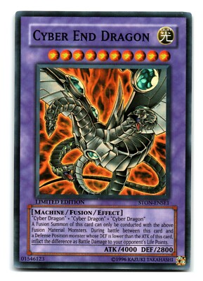 Cyber End Dragon STON-ENSE1 Limited Edition Super Rare-image