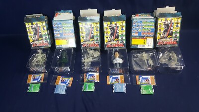 Lot 6 Iwakura Gamera Diorama Mini Godzilla Clear Gabara 2005 w Box & Card Mint-image