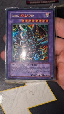 YU-GI-OH DARK PALADIN DMG-001 LIMITED EDITION SEALED TCG SECRET RARE PROMO CARD-image
