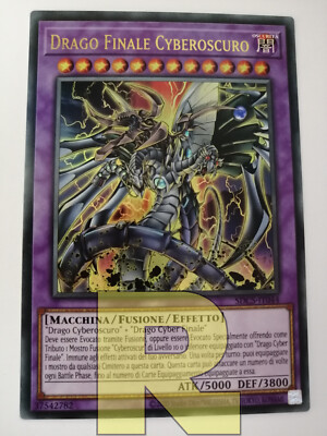 Final Cyberdark Dragon / Cyberdark End Dragon ® Ultra R® SDCS-IT044 ® Italian-image