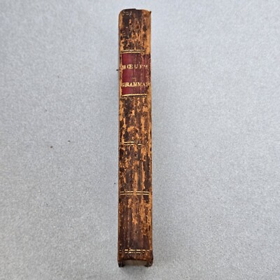 BOEUF S NEW & COMPLETE GRAMMAR Of THE FRENCH TONGUE 1829-image