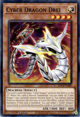 Structure Deck: Cyber Strike #SDCS-EN005 Cyber Dragon Drei-image