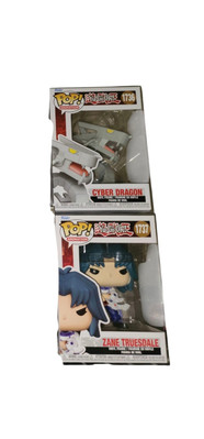Yugioh Cyber Dragon Zane Truesdale Funko Pop Bundle-image