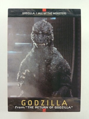 Godzilla #40 - Toho Monster Carddass Masters (1996 Japanese card) vintage kaiju-image