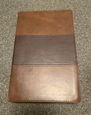 Holman Authorized King James Reference Bible: Beautiful Two Tone Brown Leather-image