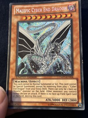 Yugioh Malefic Cyber End Dragon YMP1-EN004 Secret Rare Limited Edition-LP-image