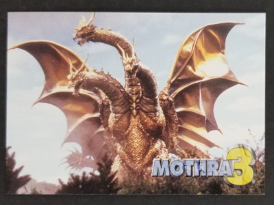 Mothra 1998 Japanese Film Monster Card #10 (NM)-image