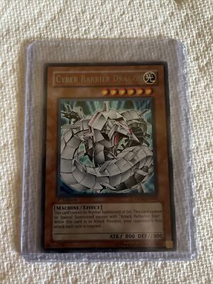 Cyber Barrier Dragon 1st Edition Yugioh Card-image