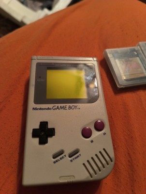 Original Nintendo Game Boy DMG-01 + Zelda Link’s Awakening DX & Godzilla Games-image