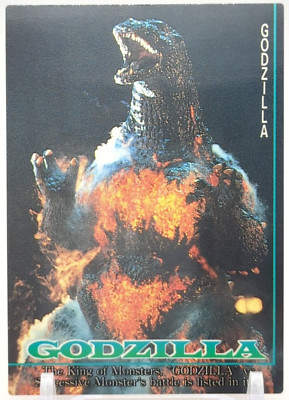 Godzilla #98 Godzilla trading collection Card Amada Movie 1995 TCG Japan-image