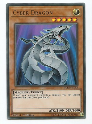 Cyber Dragon BLRR-EN048 Ultra Rare Yu-Gi-Oh Card 1st Edition New-image