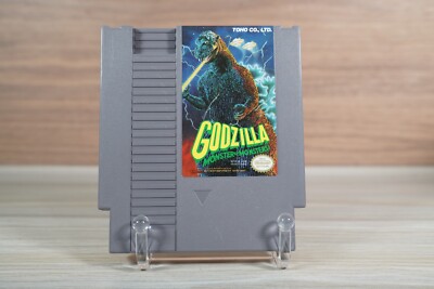 Godzilla Monster of Monsters - Authentic Nintendo NES Game - Tested & Works-image
