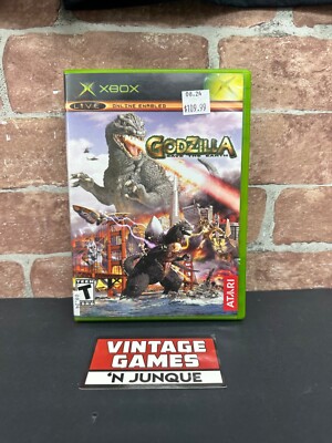 Godzilla Save the Earth Microsoft Xbox 2004 Complete CIB-image