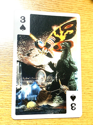 Godzilla Mothra Playing Cards Poker Card  TOHO  From Japan  C-35-image
