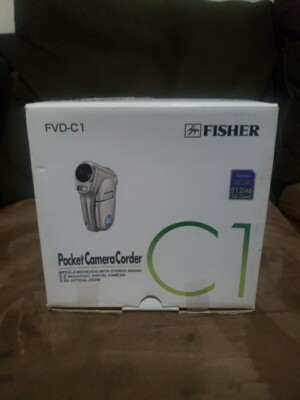 Sanyo Fisher FVD-C1 Pocket CameraCorder MP Digital Video . 3.2 MEGA PIXEL 5.8X -image