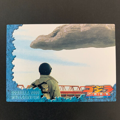 Godzilla 2000 Millennium Toho Monsters GODZILLA No.17 Collectable Card-image