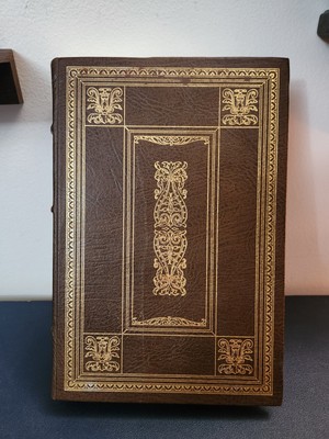 Benjamin Franklin by Carl Van Doren. 1983 Franklin Library. Leather Cover-image