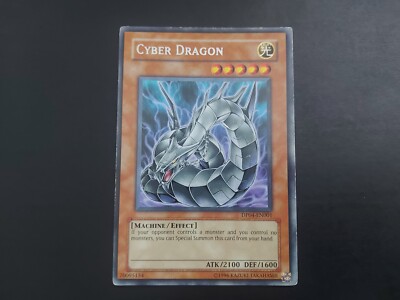 Yugioh - Cyber Dragon DP04-EN001 Rare Alternate Art-image