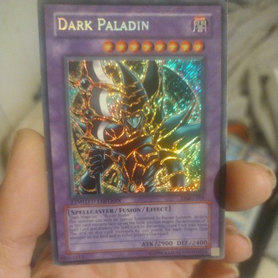 Yugioh! Dark Paladin DMG-001 Secret Rare Limited Edition-image