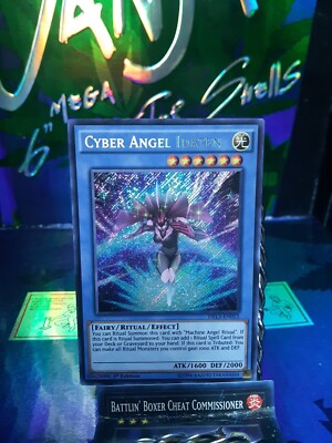 Yu-Gi-Oh! Cyber Angel Idaten DRL3-EN013 Secret Rare 1st Edition Near Mint-image