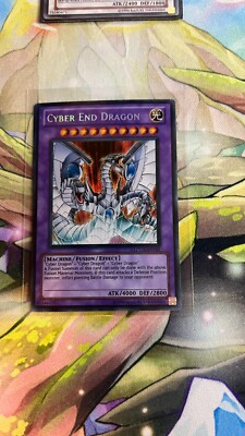 YUGIOH Cyber End Dragon SECRET RARE NEAR MINT LCGX-EN181 NM-image