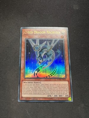 French Yugioh Cyber Dragon Nachster DUPO-EN036 Ultra Rare 1st ed nm-image