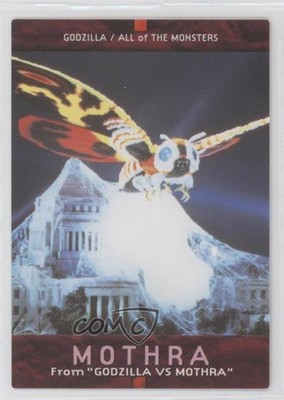 1996 Bandai Carddass Godzilla All of The Monsters Mothra #52 0b67-image