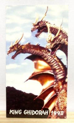 King Ghidorah Godzilla Monster Encyclopedia 2 Card SFX TOHO TCG No.090-image