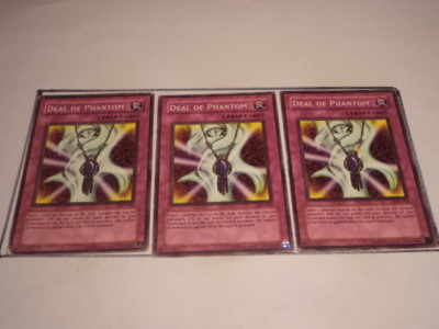 3X Deal Of Phantom LON-084 - Yugioh  Yu Gi Oh! 3 Playset-image