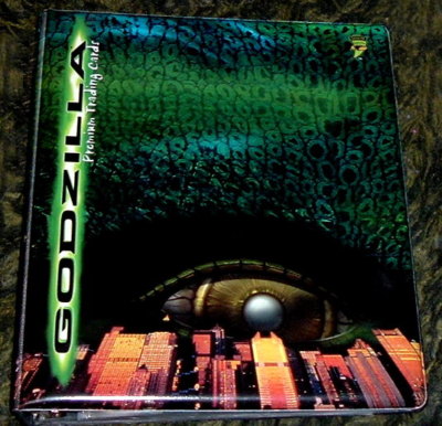 1998 GODZILLA MASTER SET with BINDER-image