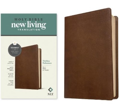Tyndale NLT Thinline Reference Bible (Leather Bound)-image