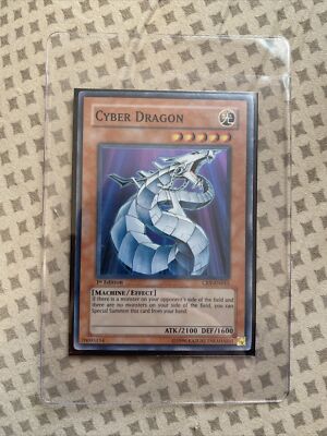 Cyber Dragon 1st Edition CRV-EN015 Super Rare - YuGiOh-image