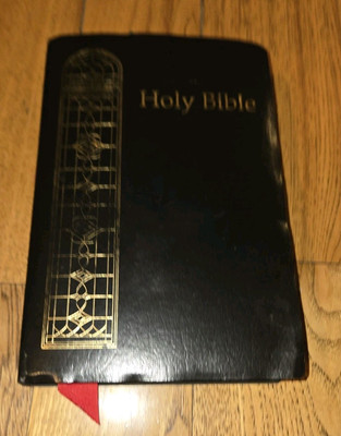 Holy Bible KJV Giant Print Reference Concordance Red Letter Nelson Regency 1990-image