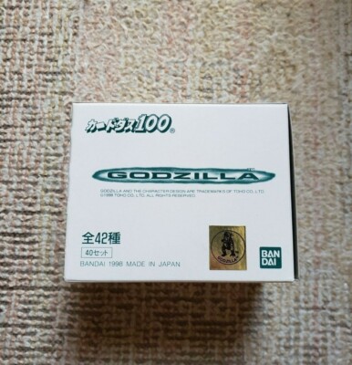 Godzilla Bandai 1998 Carddass 100 (160 Cards)-image