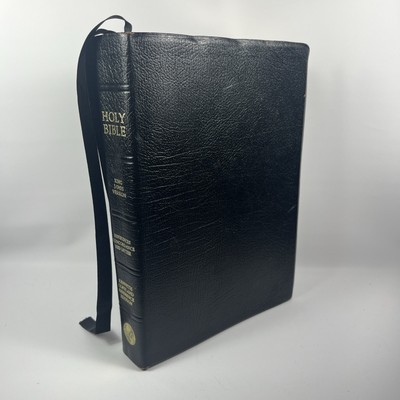 Kenneth Copeland Reference Edition Bible KJV 1972 Black Genuine Leather-image