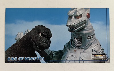 Godzilla King of Monster Widevision trading card (Amada, 1996) #59; NM-image