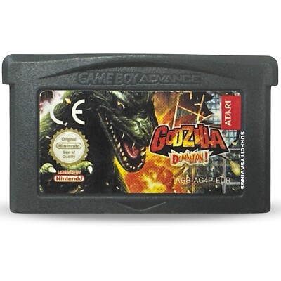 Godzilla: Domination! Nintendo Gameboy Advance Overseas International Version-image