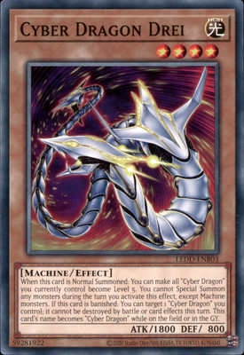 Cyber Dragon Drei LEDD-ENB03 Yugioh-image