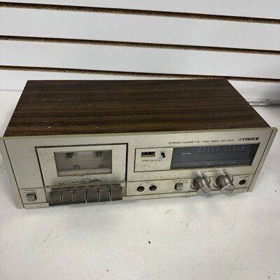 Vintage Fisher CR-4012 Stereo Cassette  Tape Deck  Not Fully Tested READ - LBN-image
